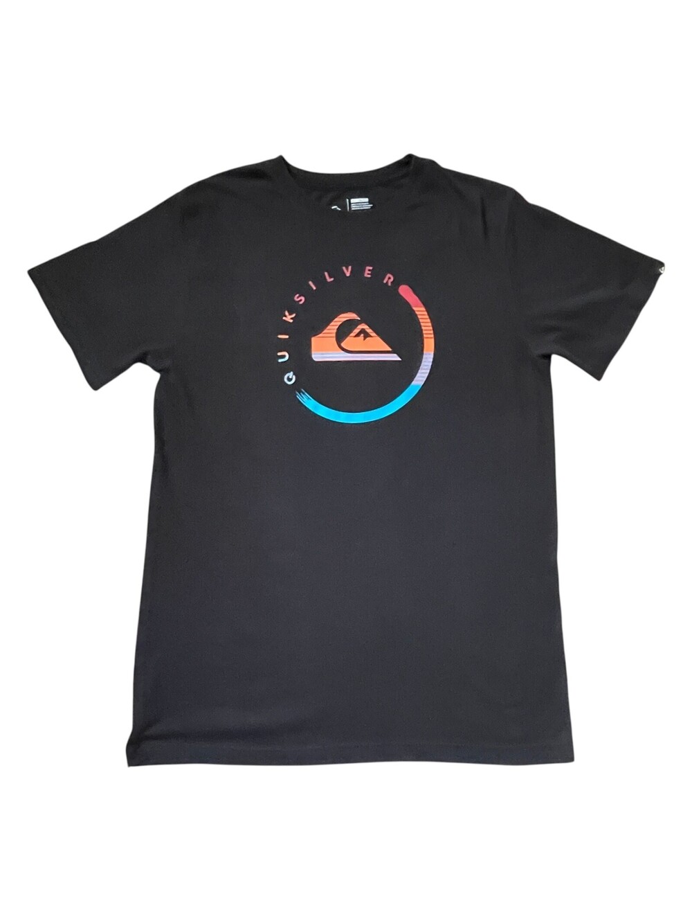 Quiksilver Retro Archive Series YOUTH XL T Shirt 80s Neon